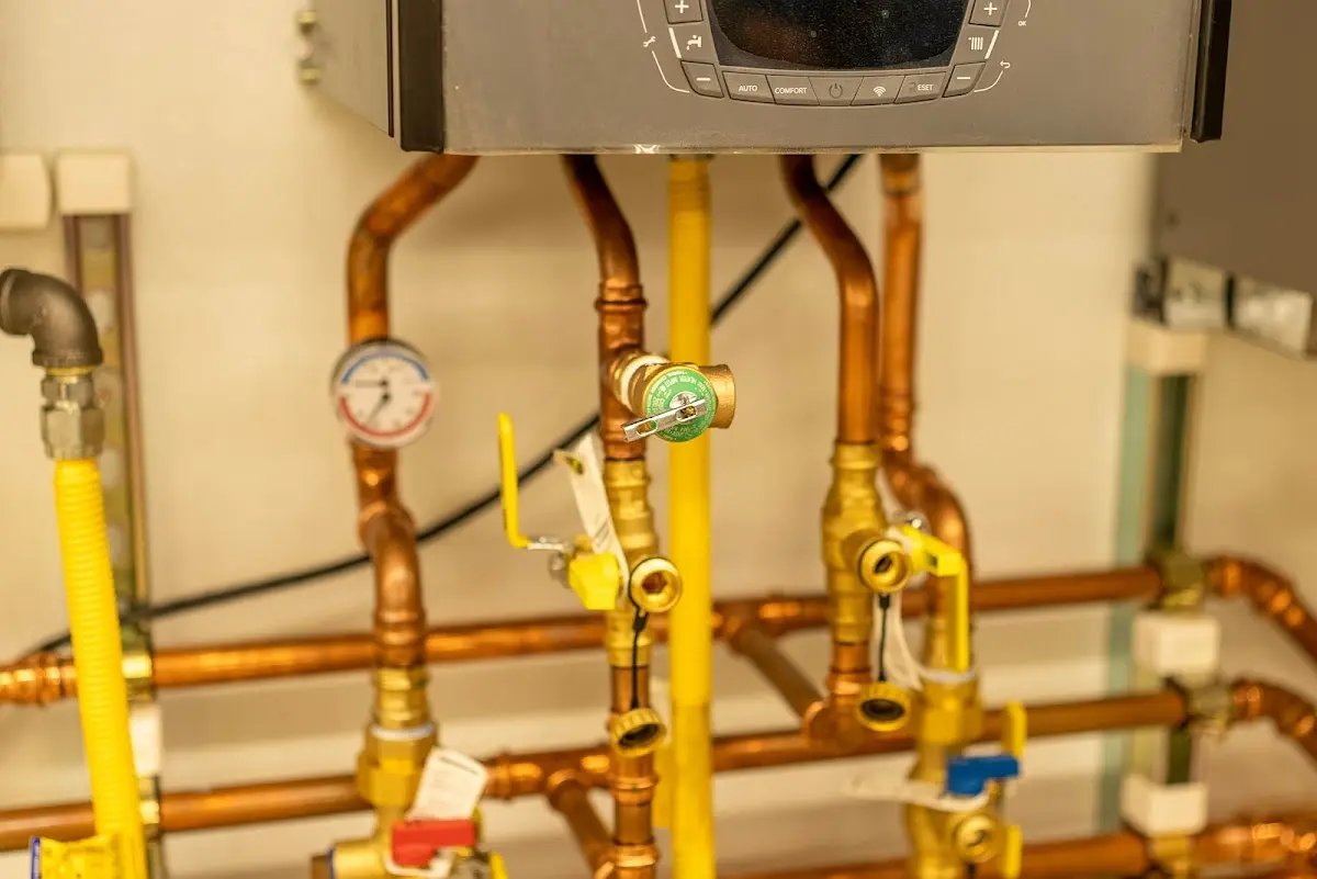 Licensed technician providing Backflow Prevention for a homeowner in Hidden Springs